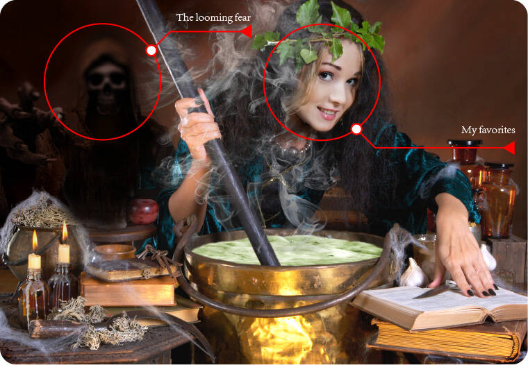 image: ちょっとオカルトとホラー風味です。