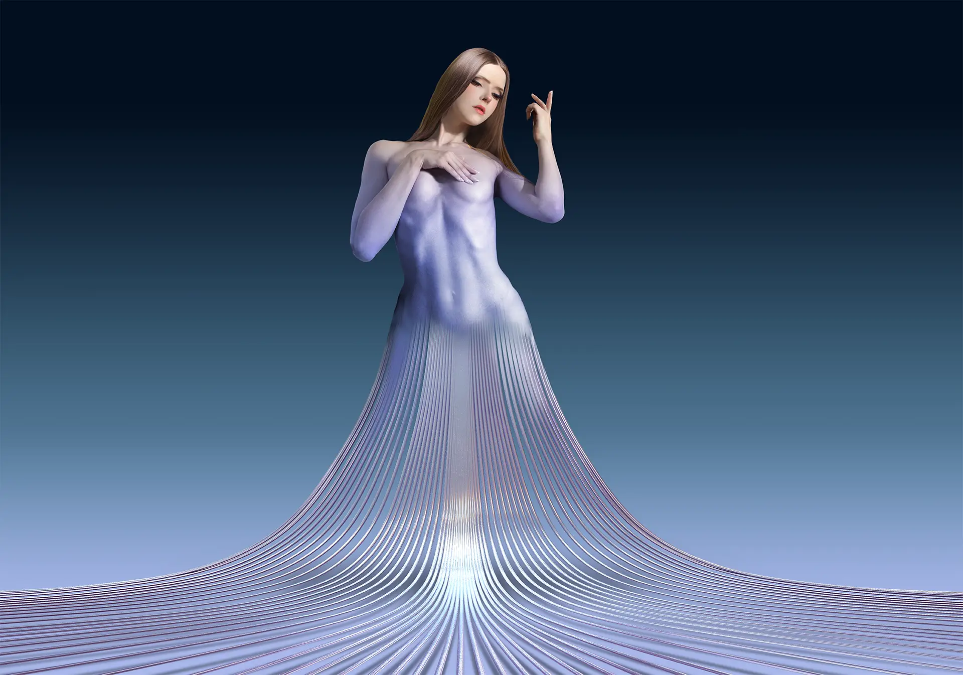 responsive_design_lines_to_space  key visual by Yohiichiroh Kohtani | digivalley